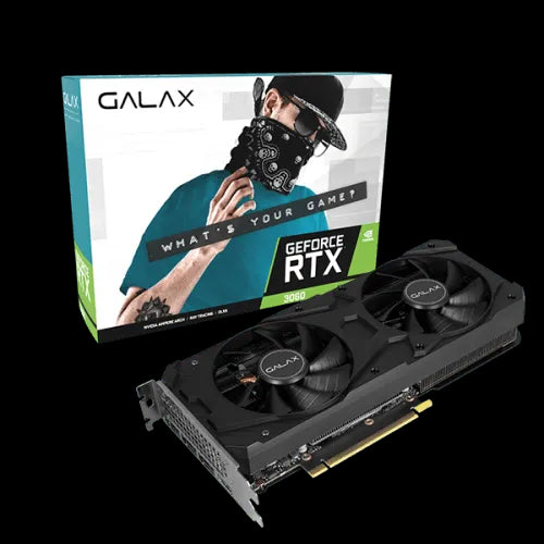 GALAX GeForce RTX 3060 (1-Click OC Feature) 12GB GDDR6 - Anigma